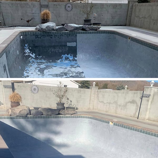 Pool Resurfacing with Dustless Blasting