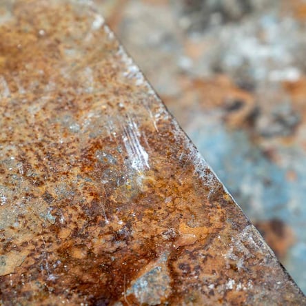 Severe Corrosion and mill scale from Rust on Steel