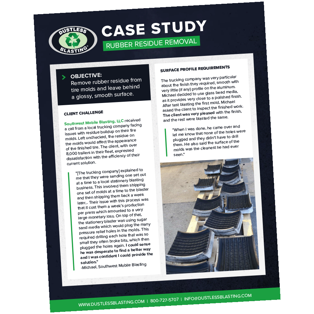Tire Mold Rubber Residue Case Study Preview