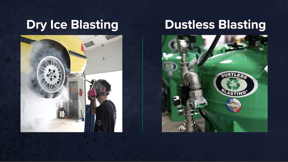 dry ice vs dustless blasting